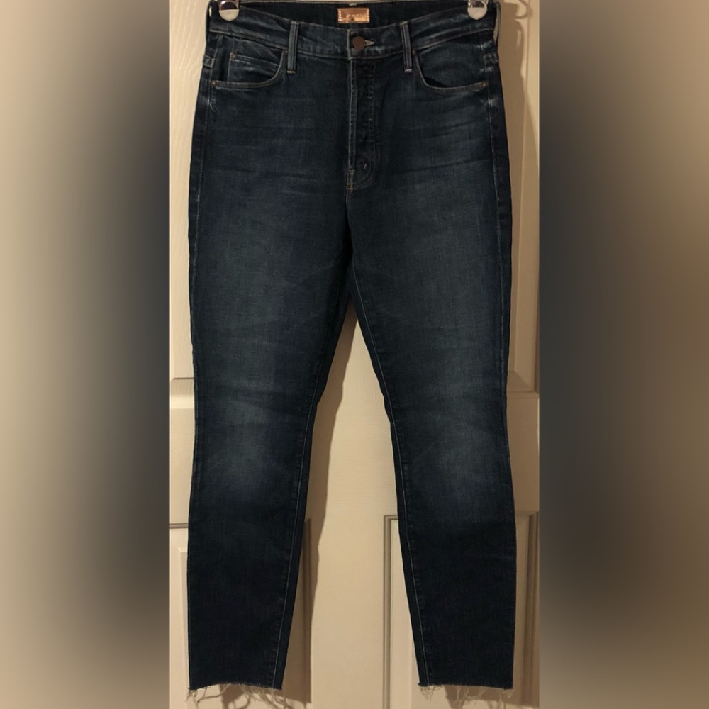 MOTHER The Stunner Ankle Fray Roasting Nuts Size 27x28